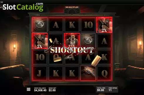 Bildschirm7. Mafia Clash slot
